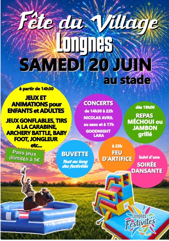 Fête du village de Longnes_Longnes