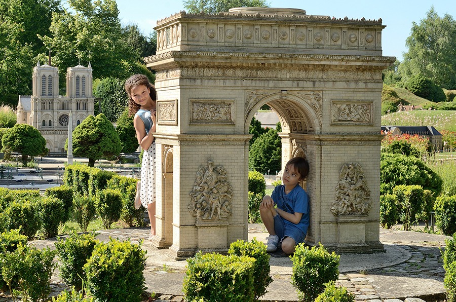 France Miniature, Arc de Triomphe, Elancourt 2016