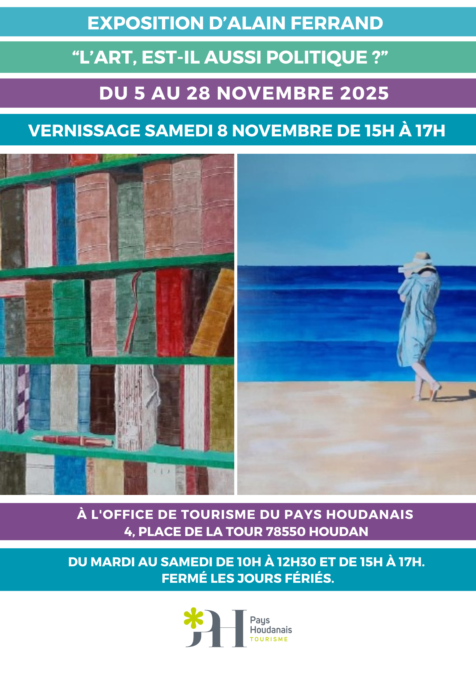 Exposition d'Alain FERRAND : L'art, est-il politique ?_Houdan