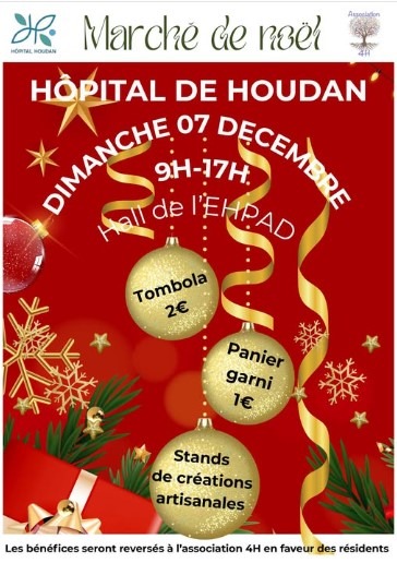 Marché de Noël de l'Hôpital de Houdan_Houdan