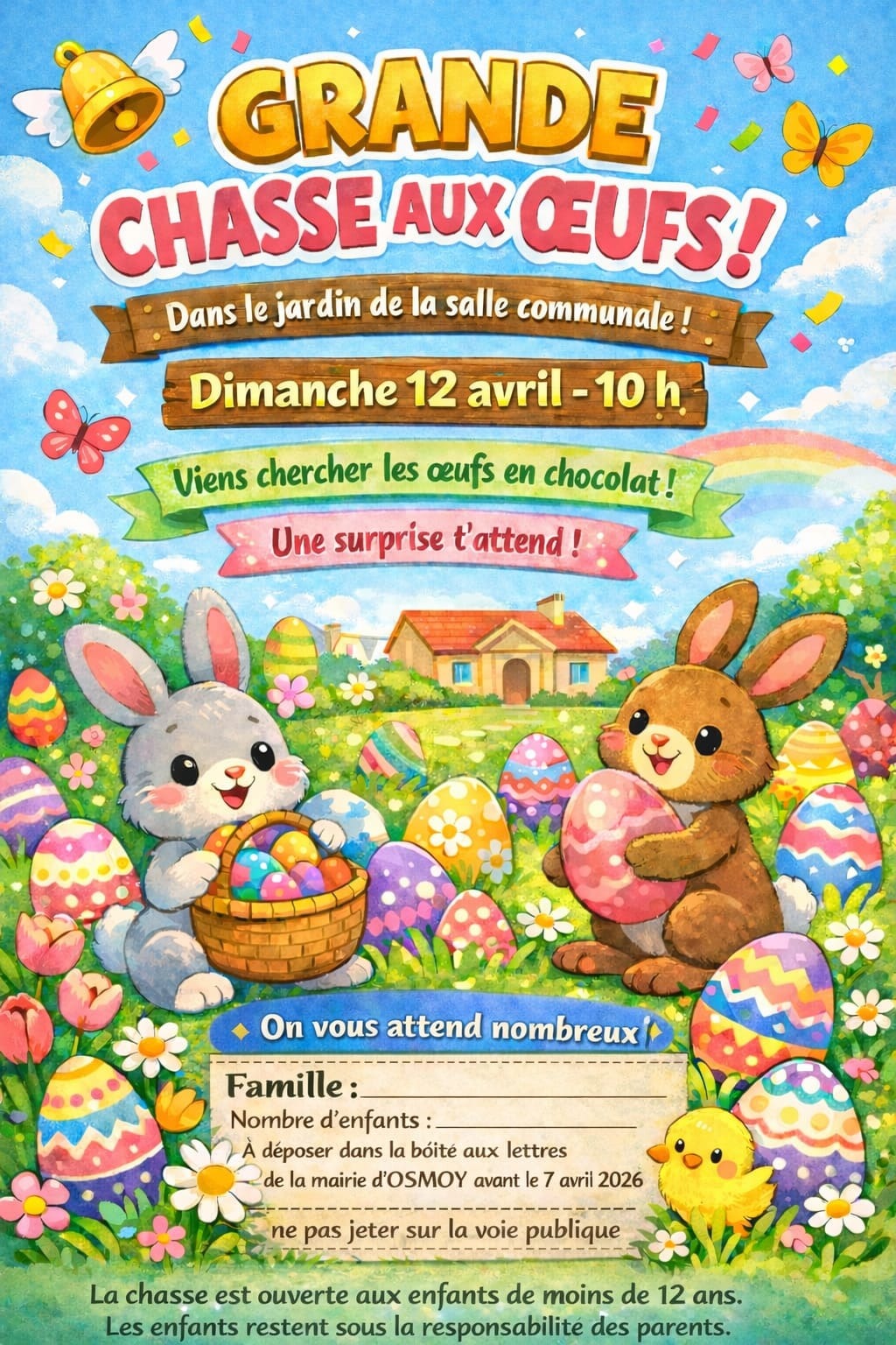 Chasse aux œufs à Osmoy_Osmoy