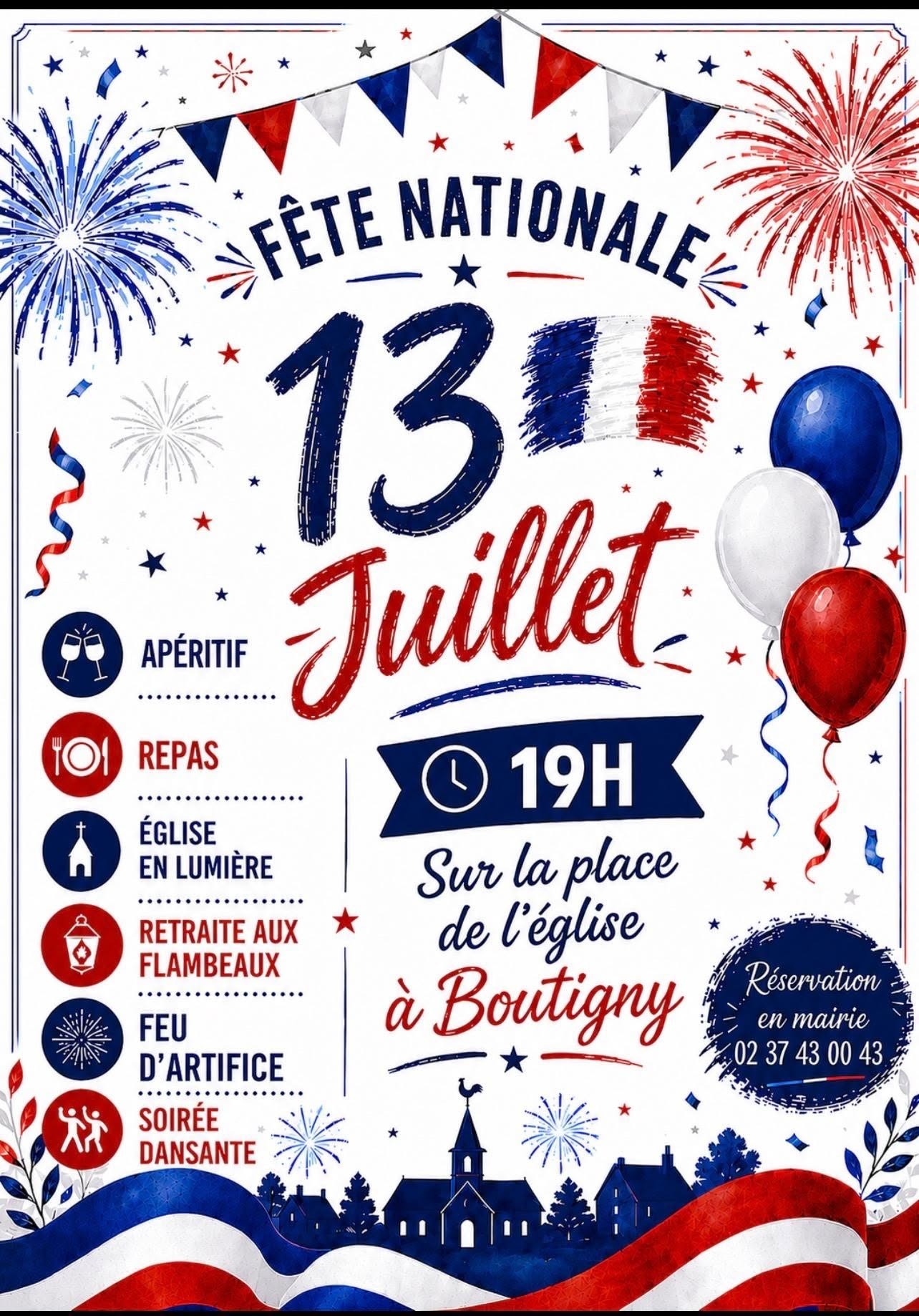 Fête nationale à Boutigny_Boutigny-Prouais