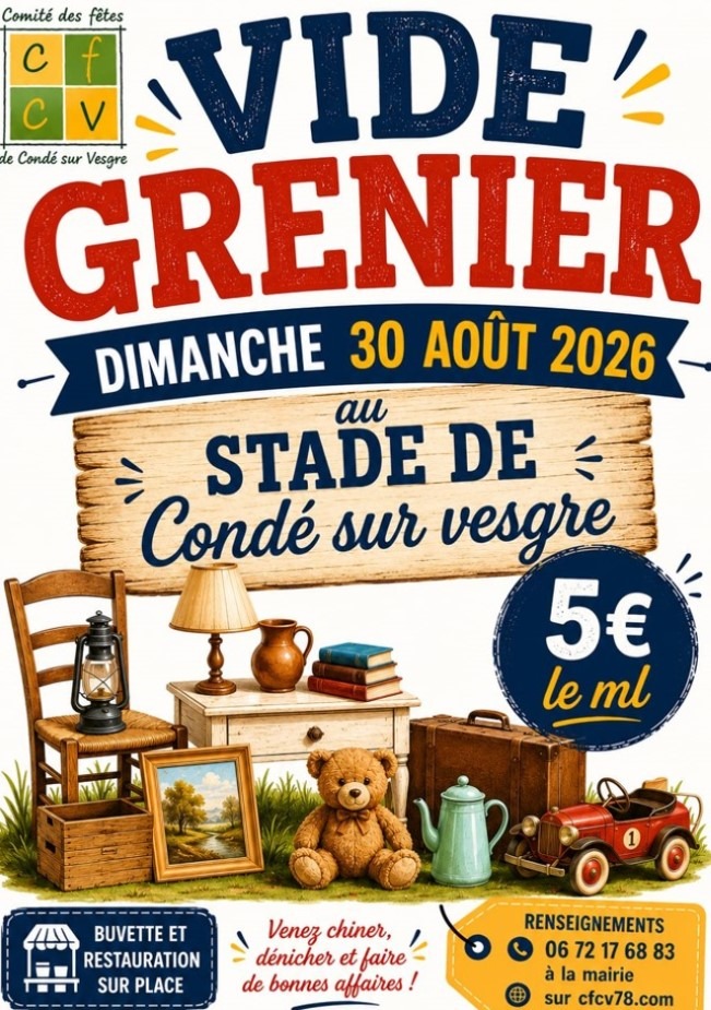 Vide-grenier à Condé-sur-Vesgre_Condé-sur-Vesgre