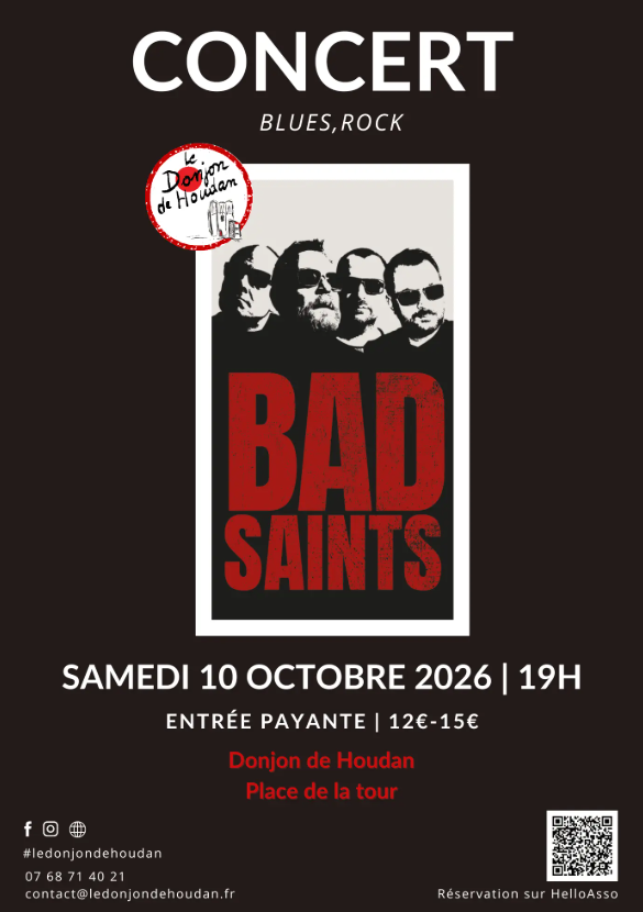 Concert de Bads Saints au Donjon de Houdan_Houdan