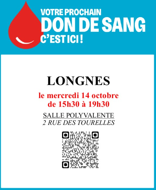 Don du sang à Longnes_Longnes