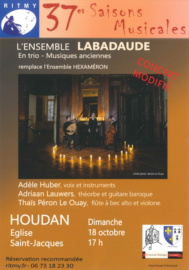 Concert Eglise de Houdan - Ensemble LABADAUDE_Houdan