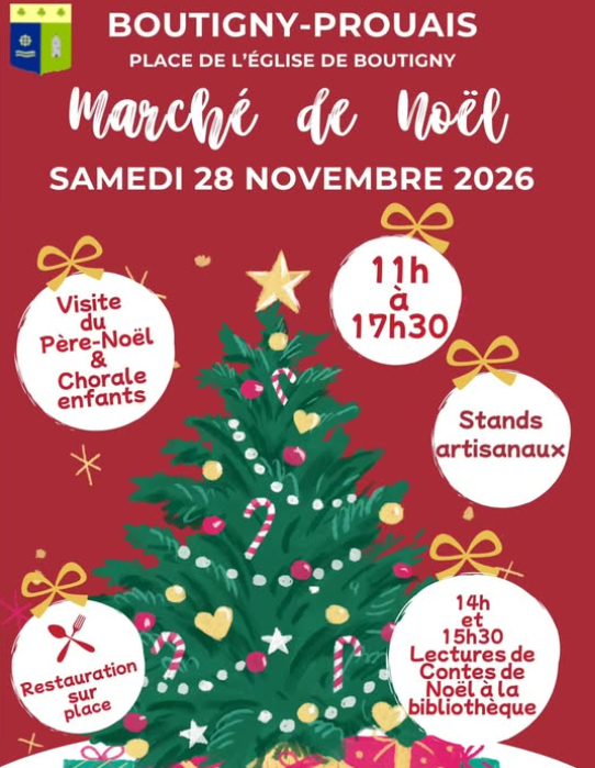 Marché de Noel à Boutigny-Prouais_Boutigny-Prouais