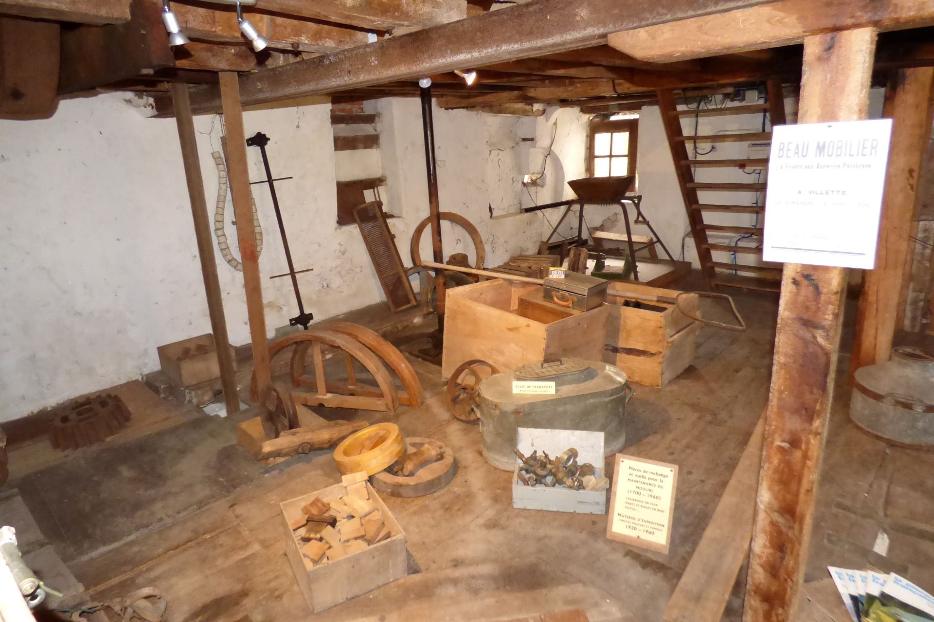 Ecomuseum mill Pisciculture de Villette
