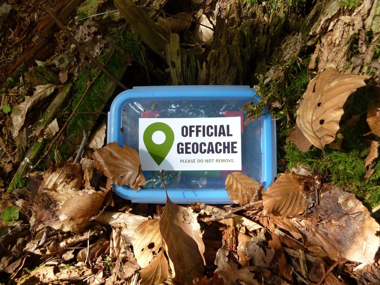 Boîte de Geocaching