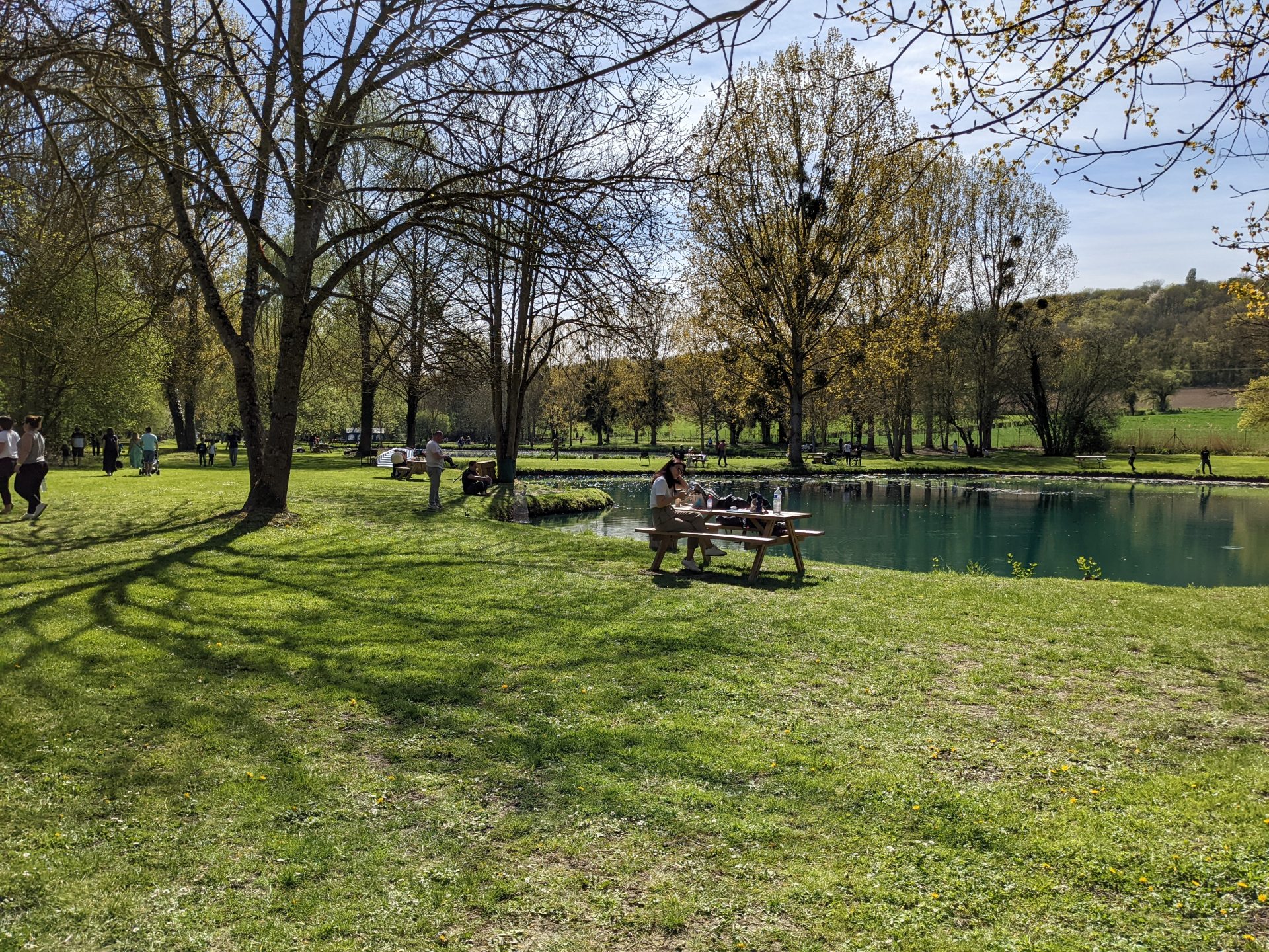 Malowe nature pond picnic