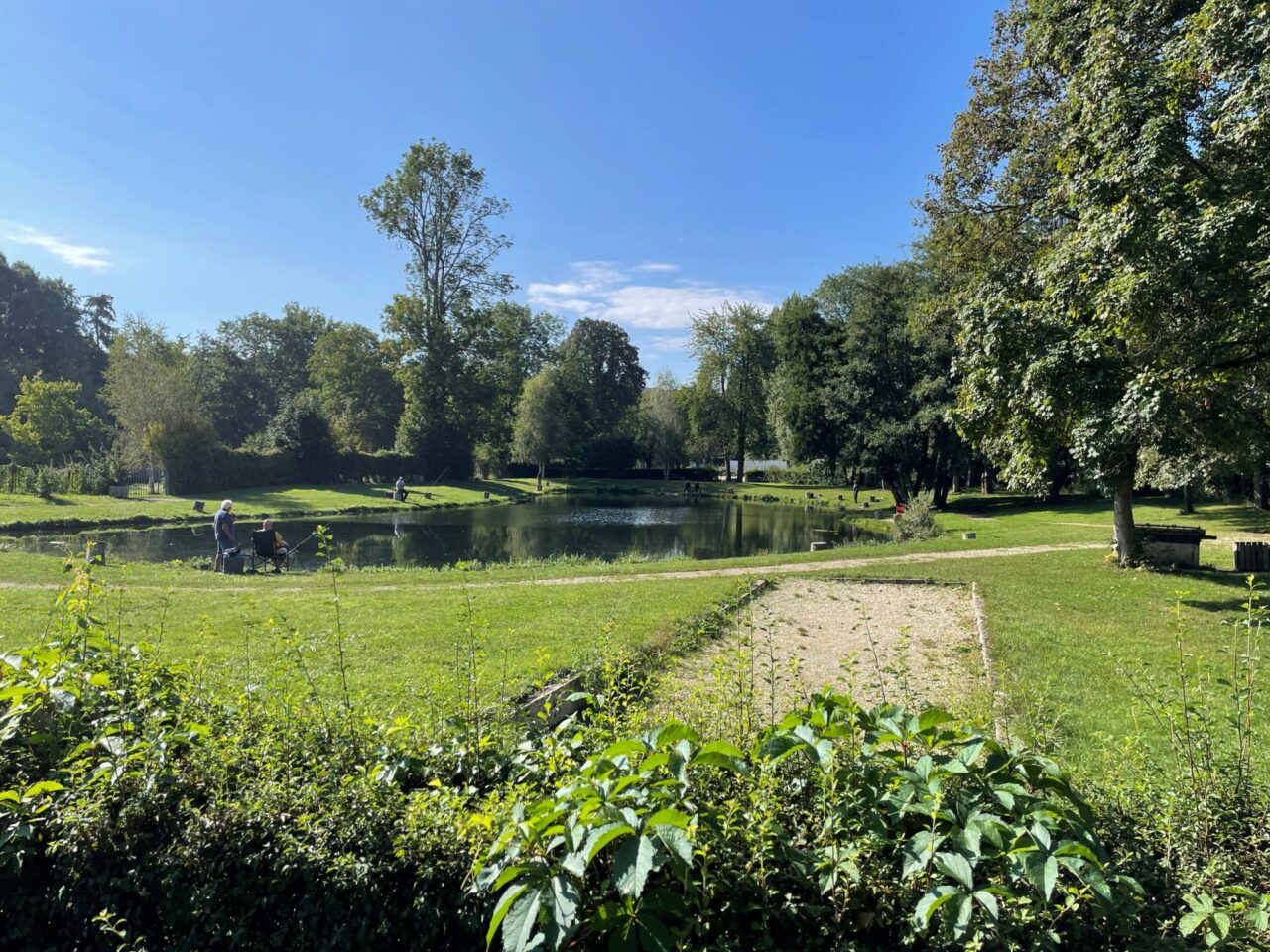 Villette pond fish farm