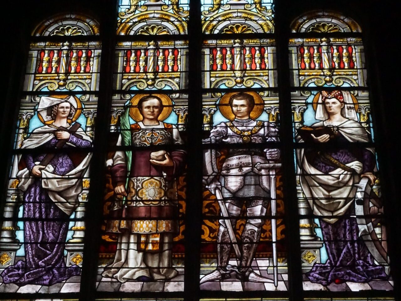 Vitraux église de Houdan